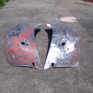 23rd June 2012 Front fender`s ready for paint