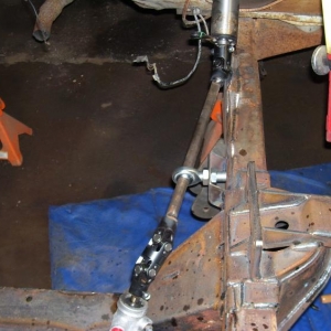 Another view of the steering shaft