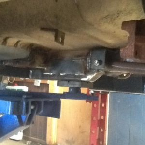Torque boxes moved to the inside of the frame