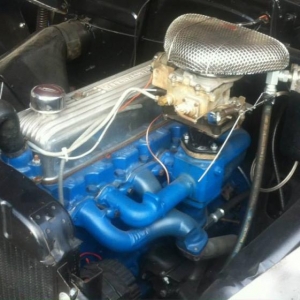 The new engine. A little more than what she used to have.