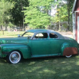 50's survivor 46 Ford business coupe pics