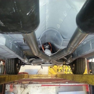 New exhaust and cleaned everything up