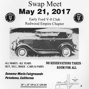 2017 Swap Meet Flyer