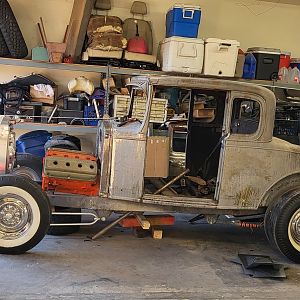 Dales first rough mockup of my '31 2023