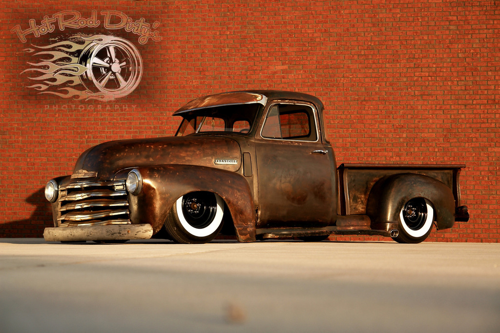 1950 AD 3100 Chevy Patina Shop Truck on Air Ride The H.A.M.B
