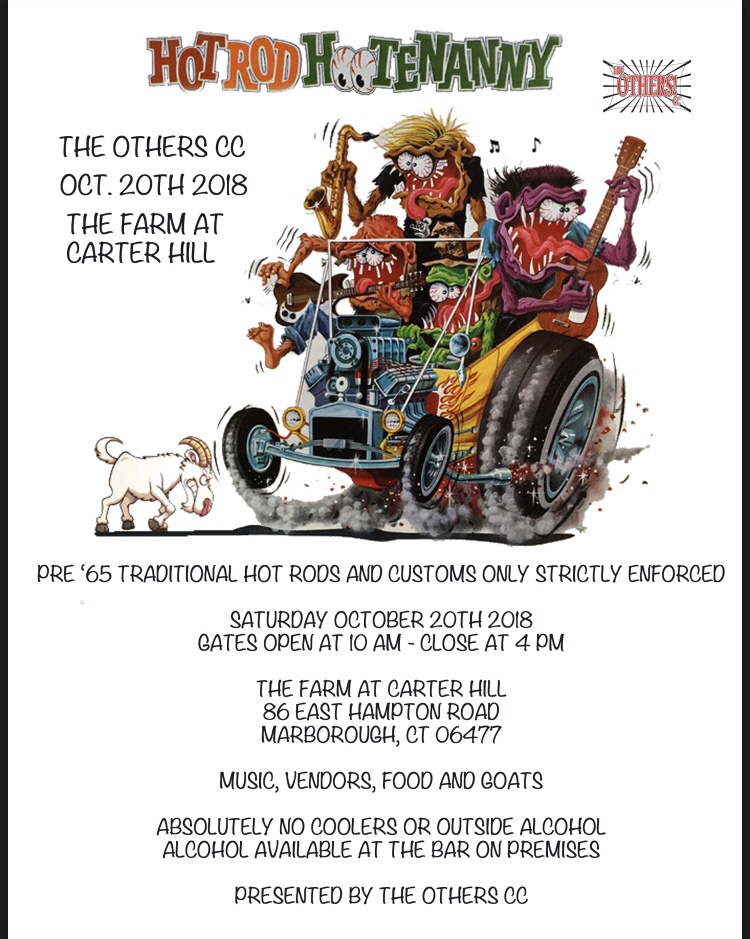Event Coverage "Hot Rod Hootenanny" presented by the Others! CC* Oct