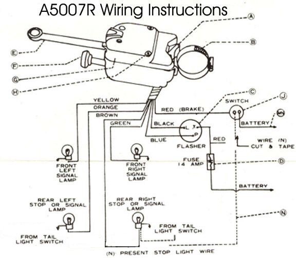 Aftermarket Turn Signal Switch Wiring Diagram from www.jalopyjournal.com