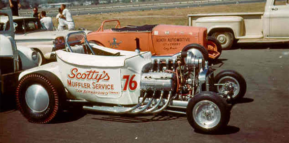 Scotty’s Muffler Service Dragster