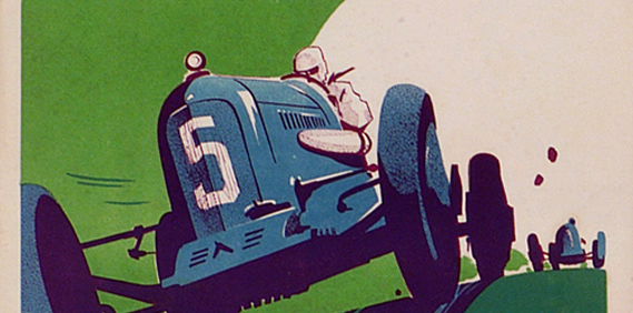 Vintage European Racing Posters