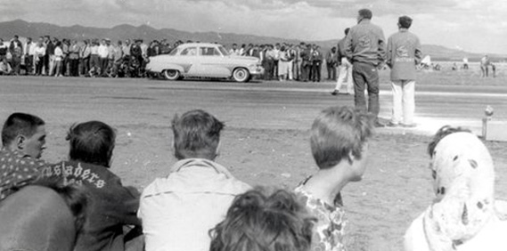 Lewistown, Montana… Drag Racing in 1959.