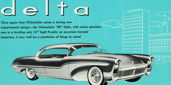 1955 Oldsmobile Delta Concept