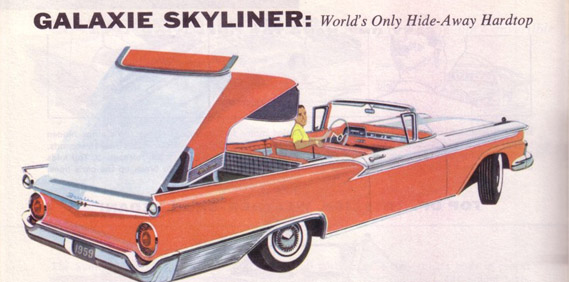 Ford Fairlane Skyliner… The Retractable Hardtop