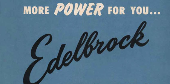 Edelbrock parts catalog for ’59-’60 (part I)