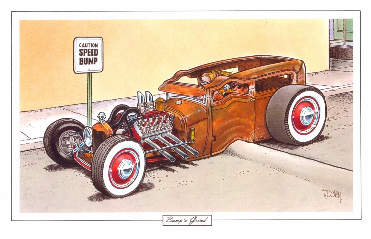 The art of George Trosley | The Jalopy Journal The Jalopy Journal
