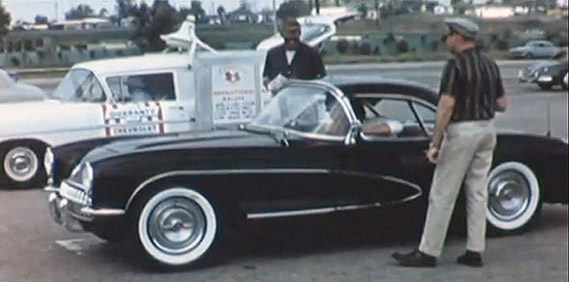 Calif. Corvette Club circa 1958