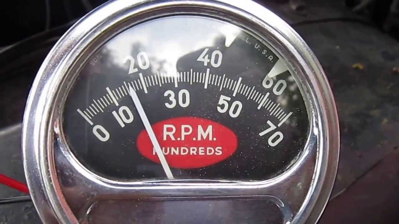 Love for Vintage Tachometer design | The Jalopy Journal ... tachometers wiring diagram 