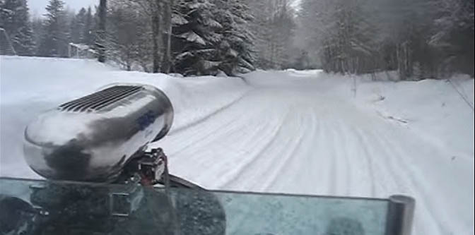 Hot Rodding on a Snow Track