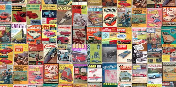 You’re Covered: Hot Rodding Magazines from 1945-1975