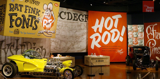 House Industries at the Henry Ford…