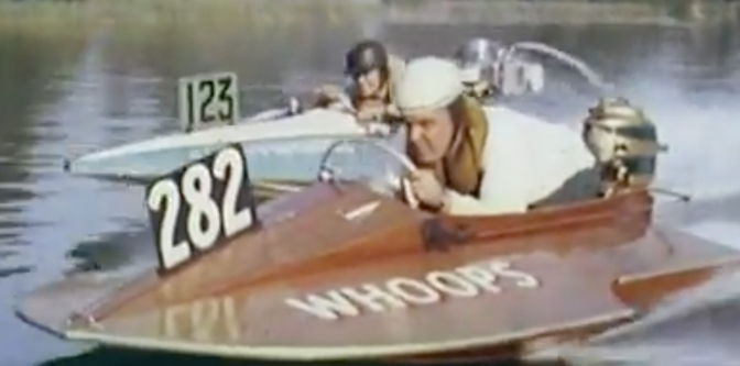 Vintage Hydro Racing On Lake Essex