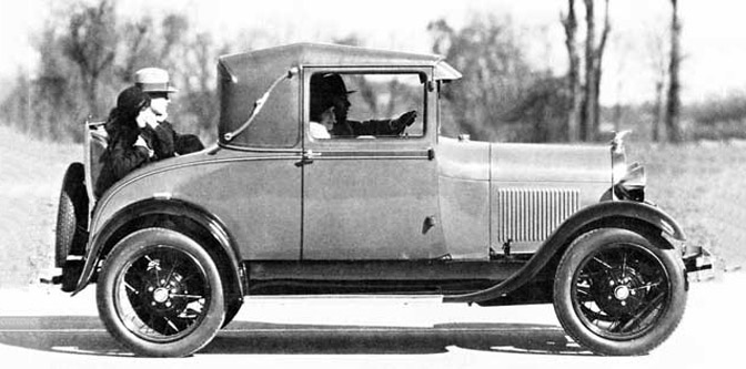 Model A Sport Coupe- The Poor Man’s Roadster?