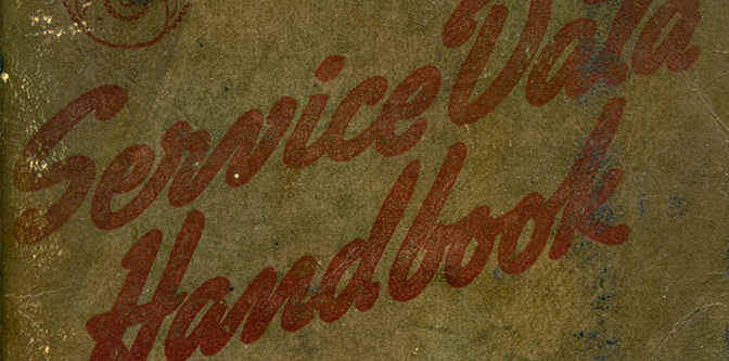 1939 Service Data Handbook