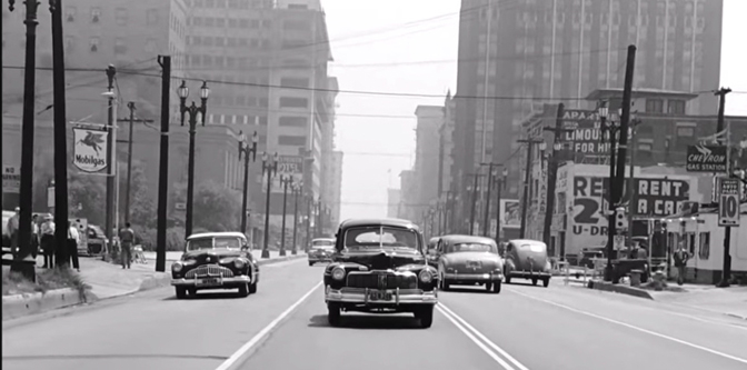 Los Angeles in the late 1940s… A Car Spotter’s Game!