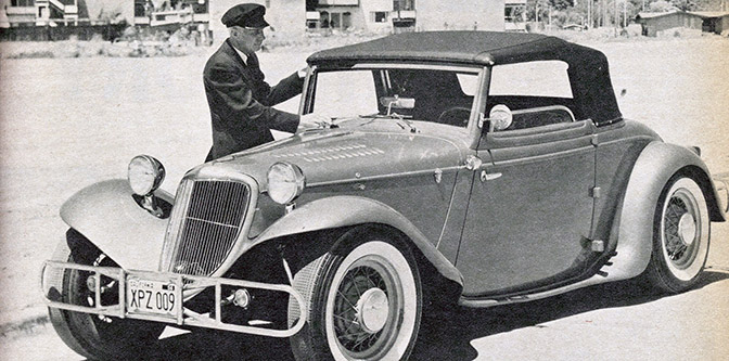 A Custom-Rod Cabriolet