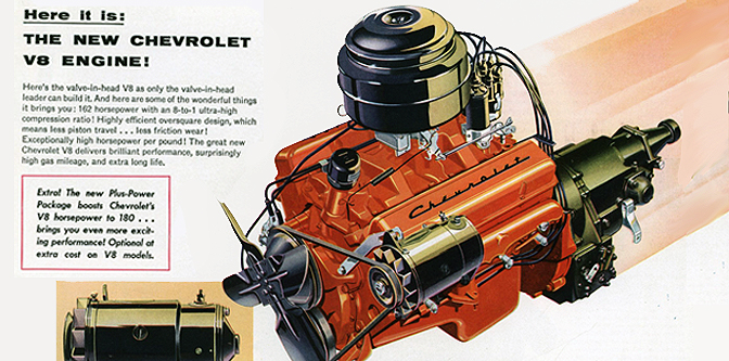 1955: The Chevy V8 Kicked all their Axles