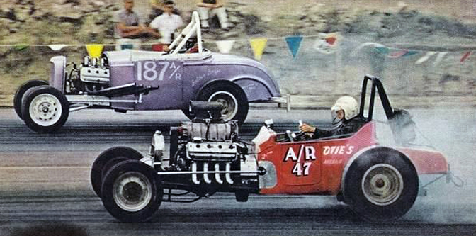 Dueling at Detroit Dragway, 1960