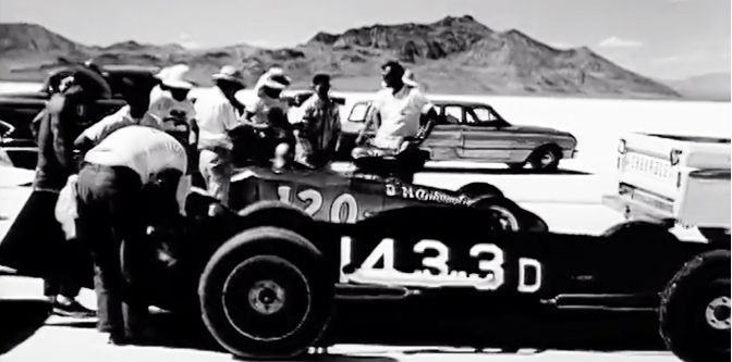 Shooting Around at Bonneville in the 1960s