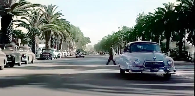 Driving around So-Cal circa 1952…