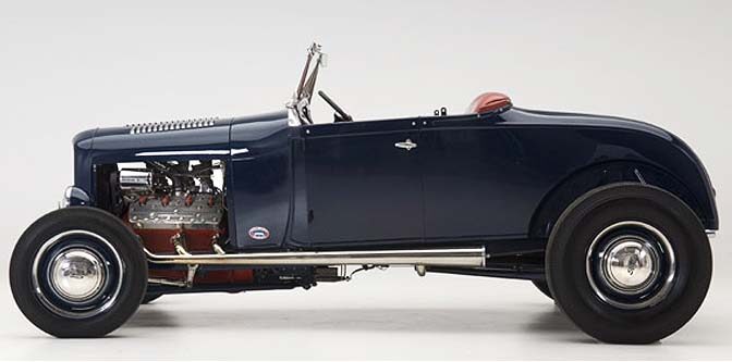 Blue Hot Rods