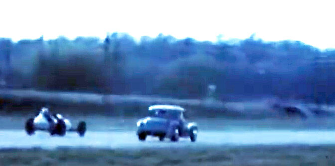 Drag Racing 1957: Can you Identify the track or the cars?