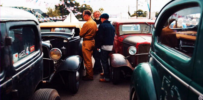 Gasoline Alley at the Goodwood Revival