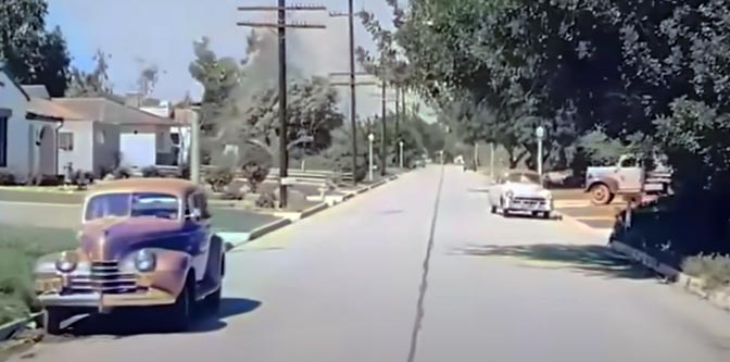 L.A. Suburbs in the Summer of 1949