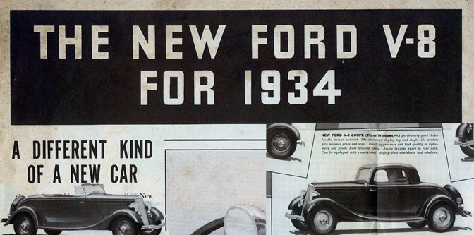 Happy Birthday 1934 Ford